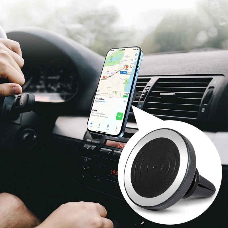 Magnetic Car Wireless Charger for iPhone 13 12 Pro Max 15W Wireless Charging Car Charger Phone Holder Air Vent Stand
Magnetic Car Wireless Charger for iPhone 13 12 Pro Max 15W Wireless Charging Car Charger Phone Holder Air Vent Stand