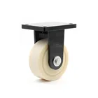 Nylon Rigid Flange Plate 2 Ton 2000kg Super Heavy Duty Industrial Caster Wheels