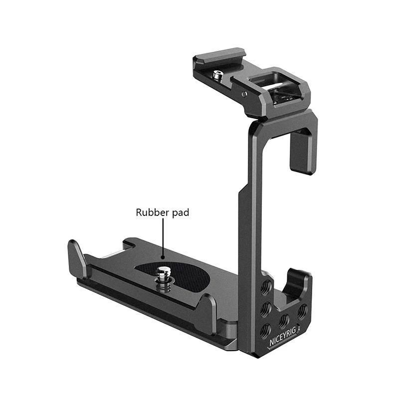 Niceyrig Quick Release Camera L Shape Bracket with Cold Shoe for Panasonic Lumix S5
Niceyrig Quick Release Camera L Shape Bracket with Cold Shoe for Panasonic Lumix S5