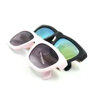 Custom square matrix sunglasses cat. 3 UV400 Fashion mirror Ladies sun glasses women