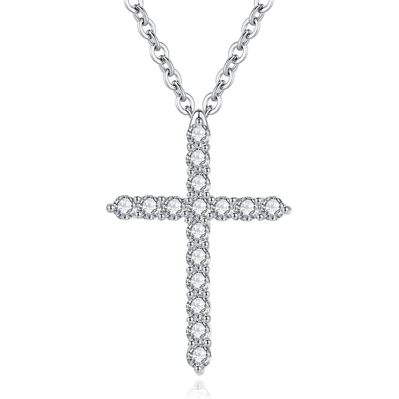 Hot Sale Trendy Cross Pendant Necklace for Women Austrian Cubic Zirconia Stone and Gold Steel Link Chain for Gifts Jewelry
Hot Sale Trendy Cross Pendant Necklace for Women Austrian Cubic Zirconia Stone and Gold Steel Link Chain for Gifts Jewelry