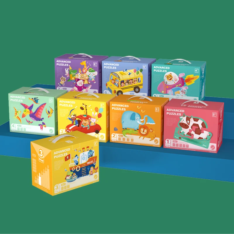 High quality gift box Traffic& Animal &space&dinosaur Jigsaw Game Educational Toy Funny Cardboard Puzzle for kid
High quality gift box Traffic& Animal &space&dinosaur Jigsaw Game Educational Toy Funny Cardboard Puzzle for kid