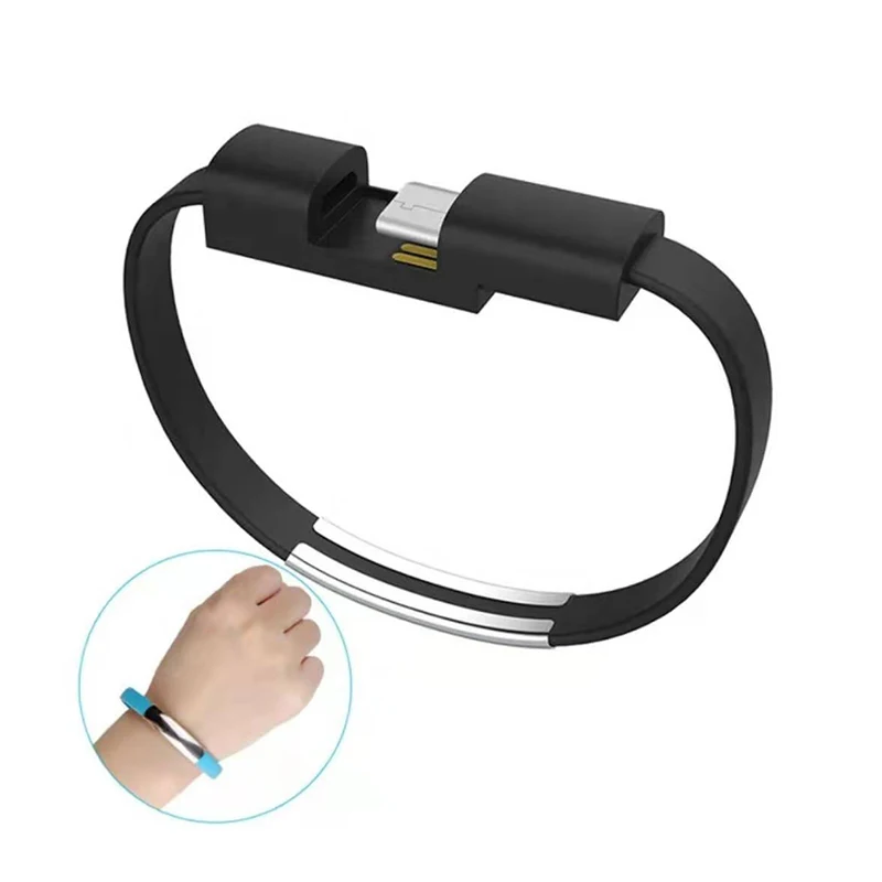 New Product Bracelet Data Cable Wholesale Fast Charger Micro USB Data Cable Black Mobile Phone Charging Data Line Bracelet Cable
New Product Bracelet Data Cable Wholesale Fast Charger Micro USB Data Cable Black Mobile Phone Charging Data Line Bracelet Cable