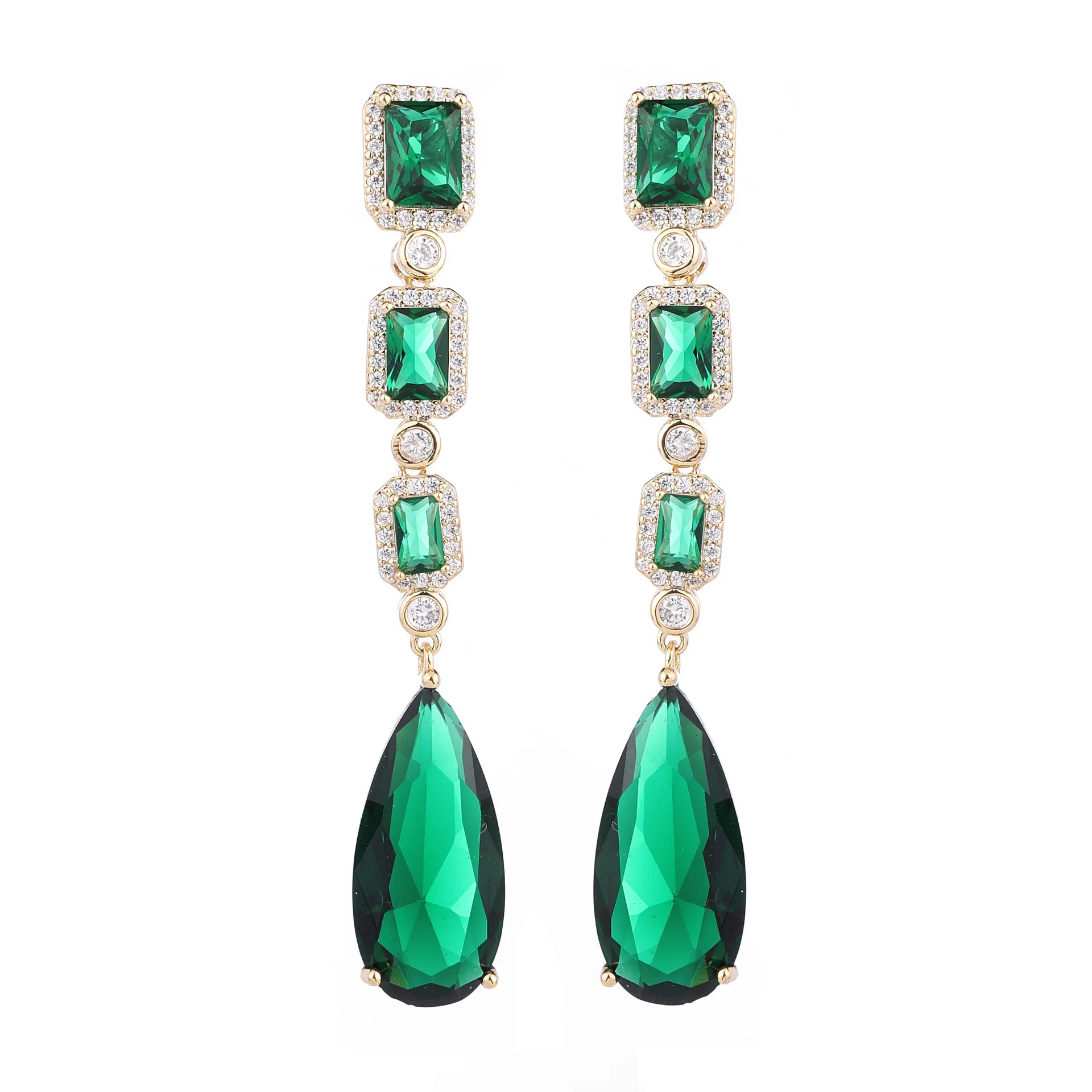 Wholesale Luxury Drop Earrings for Women Glass Water Drop Crystal Engagement S925 Silver Needle Colorful Zircon Fashion Jewelry
Wholesale Luxury Drop Earrings for Women Glass Water Drop Crystal Engagement S925 Silver Needle Colorful Zircon Fashion Jewelry