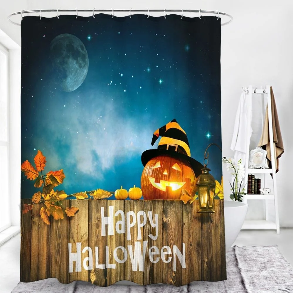 Creative Christmas Halloween Shower Curtain Animal Print Bathroom Curtain Home Decoration, Picture
Creative Christmas Halloween Shower Curtain Animal Print Bathroom Curtain Home Decoration, Picture