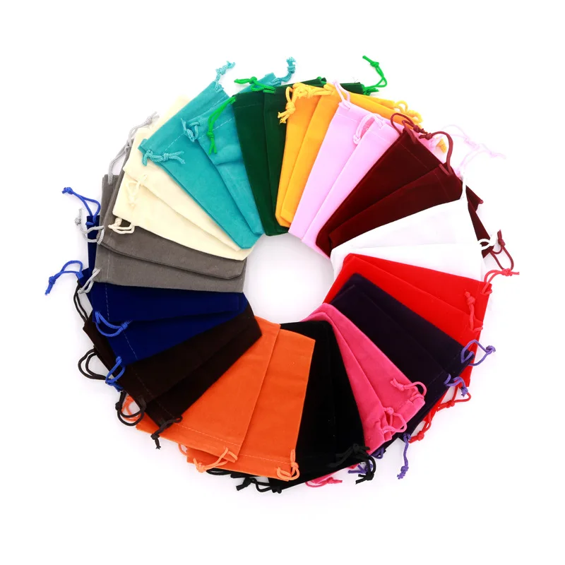 Wholesale 9*12cm drawstring bundle pocket jewelry electronic headphone velvet cloth bag
Wholesale 9*12cm drawstring bundle pocket jewelry electronic headphone velvet cloth bag