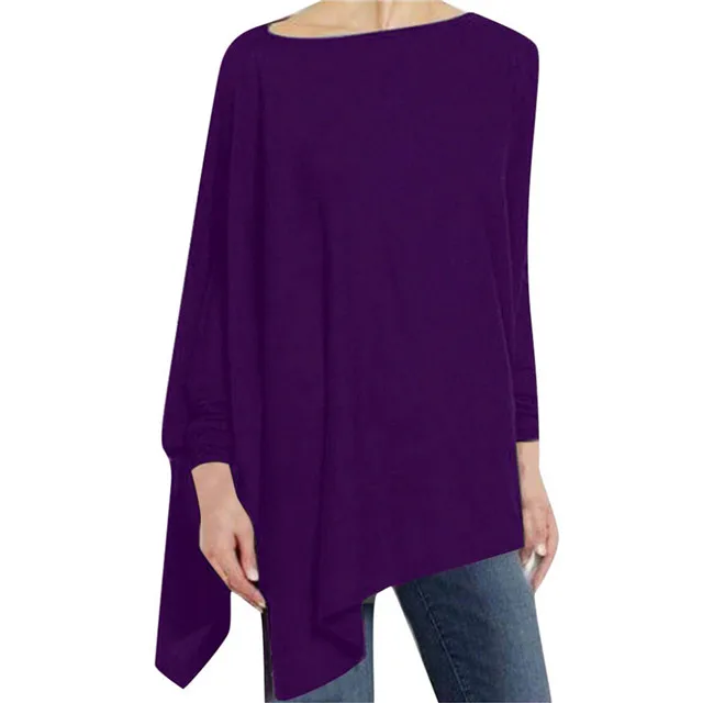 Spring New Women Causal Long Sleeve Cotton Blouse Loose Irregular T-shirt, Picture showed
Spring New Women Causal Long Sleeve Cotton Blouse Loose Irregular T-shirt, Picture showed