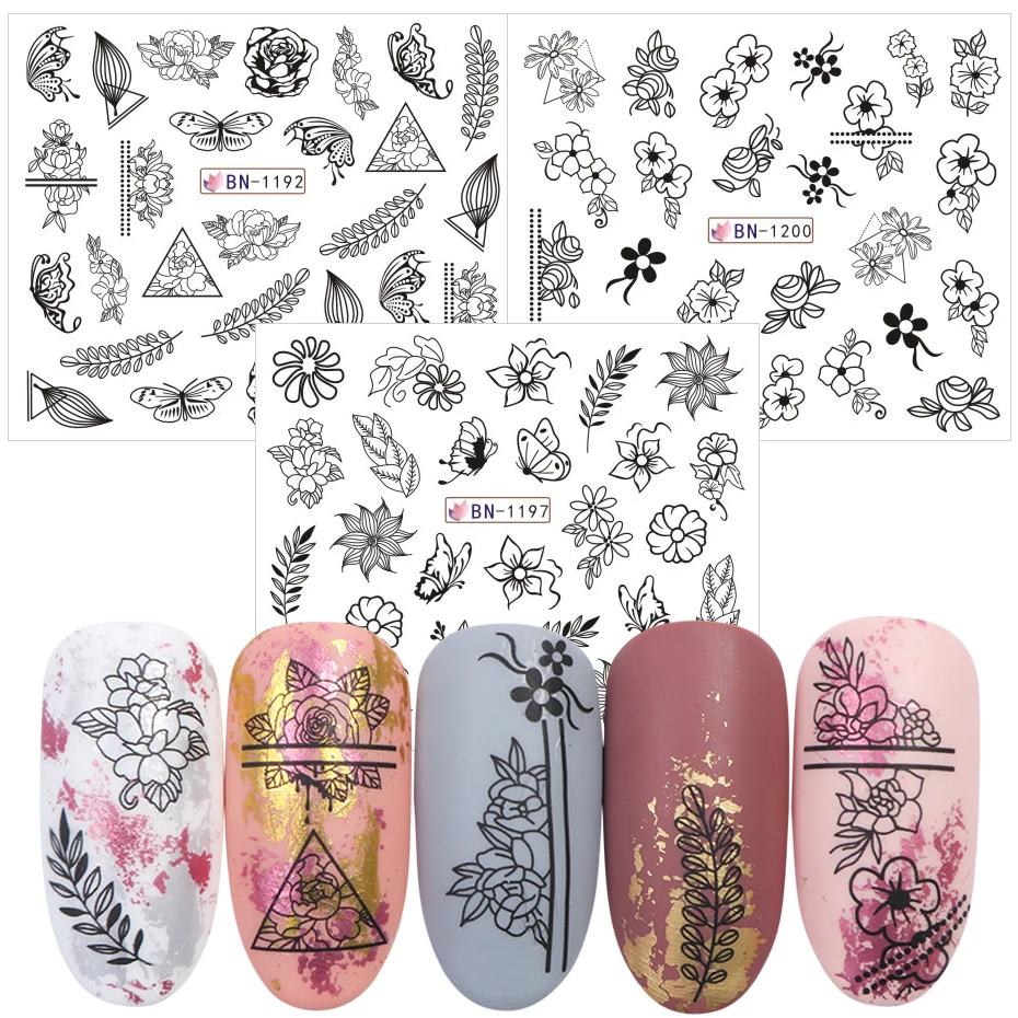 BN Single Sheet 6 x 5cm BLE Factory Wholesale Cheap Water TransferNail Art Decals Sticker Tips Manicure Decorations
BN Single Sheet 6 x 5cm BLE Factory Wholesale Cheap Water TransferNail Art Decals Sticker Tips Manicure Decorations
