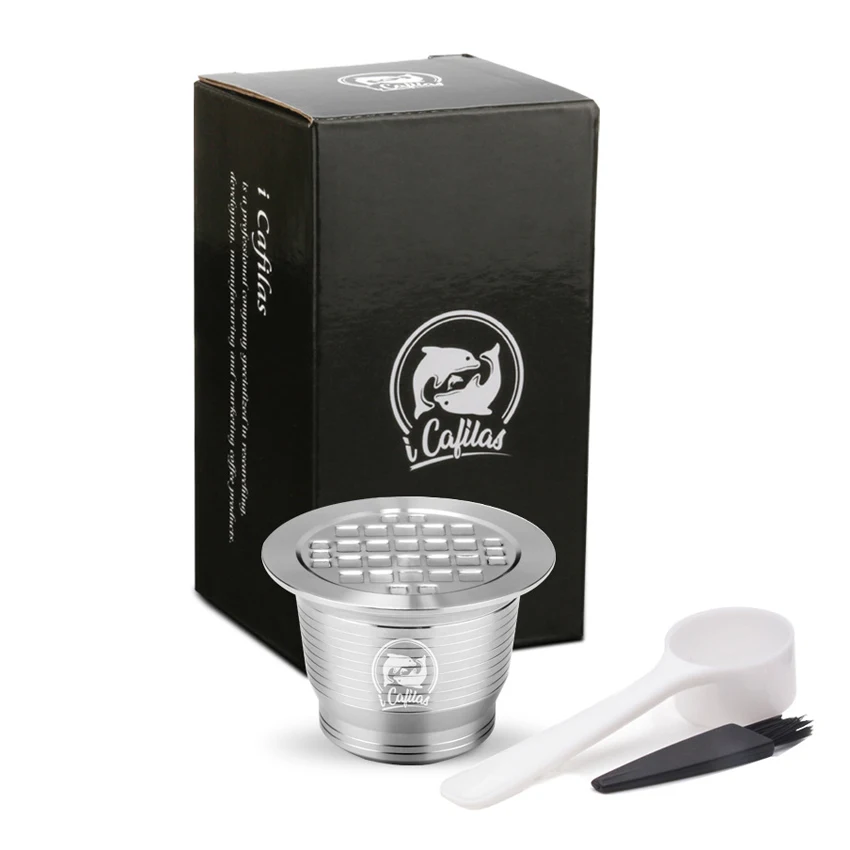 Reusable Empty Nespresso Coffee Capsule Stainless Steel 304 Refillable Nespresso Capsule Filter, Sliver+green
Reusable Empty Nespresso Coffee Capsule Stainless Steel 304 Refillable Nespresso Capsule Filter, Sliver+green