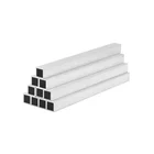 6000 Series Aluminum Pipe Alloy 6061 7075 Aluminum Alloy Rectangular Hollow Pipe Square Tube Rectangle Sizes