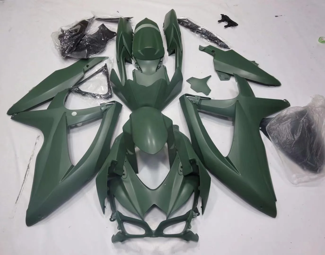 2021 WHSC Motorcycle Fairing Kit For SUZUKI GSXR600-750 2008-2010 ABS Plastic Body Kit black green, Pictures shown
2021 WHSC Motorcycle Fairing Kit For SUZUKI GSXR600-750 2008-2010 ABS Plastic Body Kit black green, Pictures shown