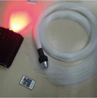 16w led light engine pmma fiber optic end light cable lamp kit