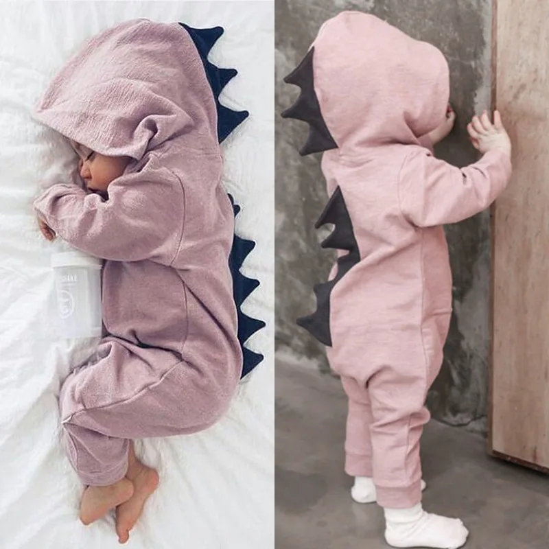 hooded baby romper