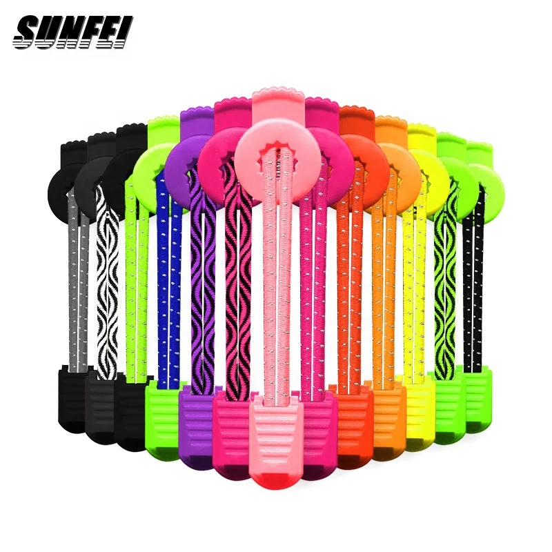 Sunfei Barcode Treatment Shoe Laces No Tie Elastic Shoe Laces Quick Shoelaces customized logo, custom ODM package service
Sunfei Barcode Treatment Shoe Laces No Tie Elastic Shoe Laces Quick Shoelaces customized logo, custom ODM package service