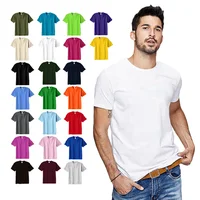 

wholesale Oem T-shirts, In bulk unisex custom letter printing 100% organic cotton plus over size blank Plain men's T shirts