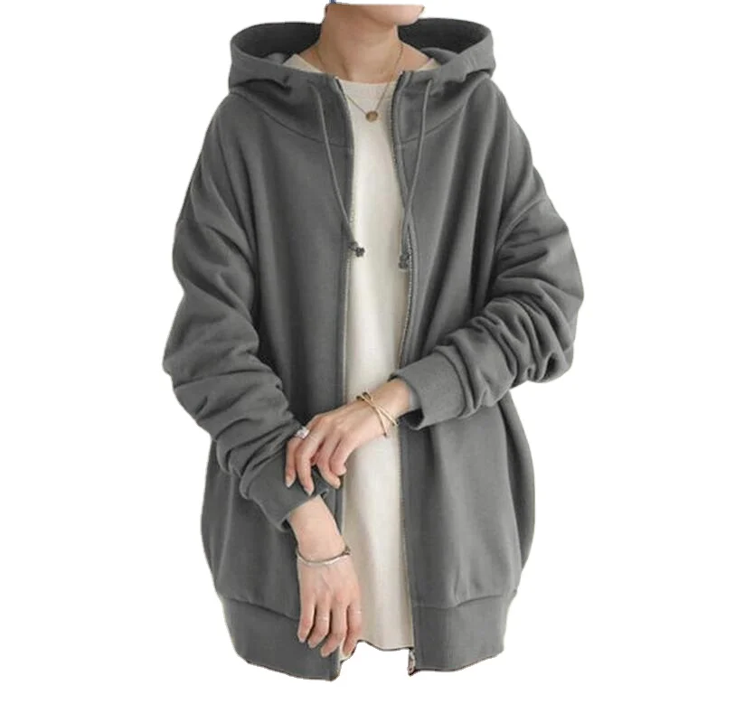 womens long cardigan streetwear loose waist zipper women coats winter and autumn full sleeve velvet fleece jacket womens, This type has 10 color (picture colors)
womens long cardigan streetwear loose waist zipper women coats winter and autumn full sleeve velvet fleece jacket womens, This type has 10 color (picture colors)
