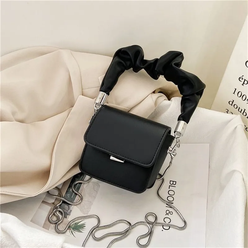 2020 Latest design fashion pu leather shoulder crossbody purse wrinkle handle mini bags handbag with chain, 10colors
2020 Latest design fashion pu leather shoulder crossbody purse wrinkle handle mini bags handbag with chain, 10colors
