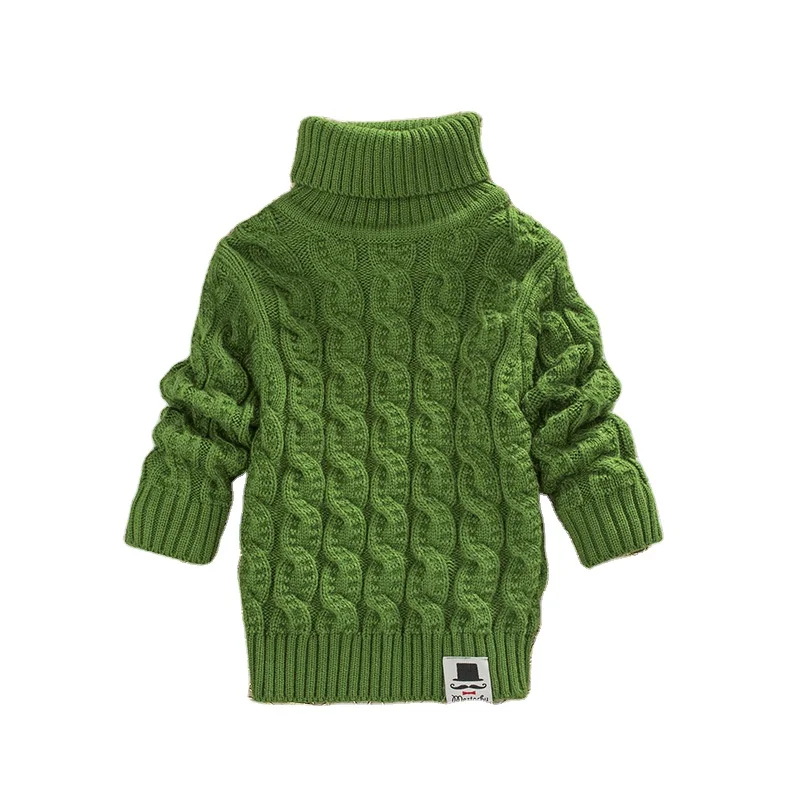 Children's Woolen Sweaters New Korean Version of Children's Solid Turtleneck Pullover In Autumn
Children's Woolen Sweaters New Korean Version of Children's Solid Turtleneck Pullover In Autumn
