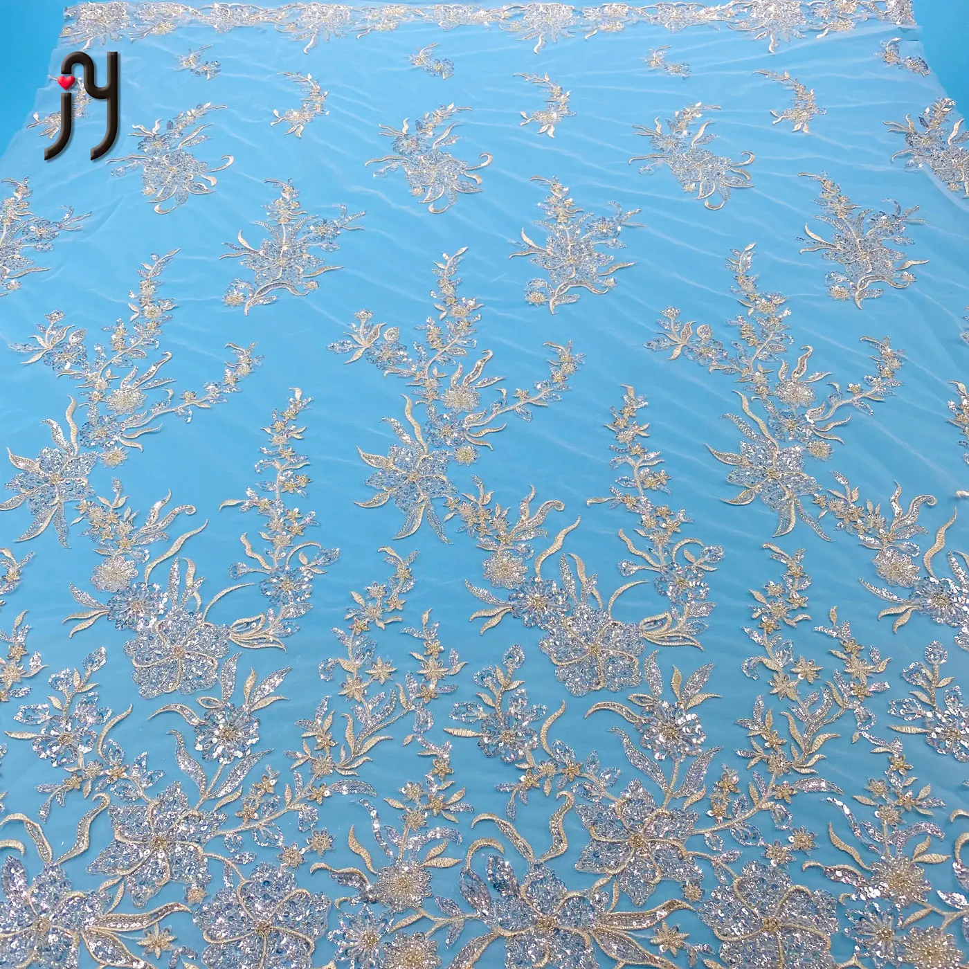 2020 Dubai Luxury bridal fabric heavy craft beaded and crystal sequins embroidered fabric, Accept customized color
2020 Dubai Luxury bridal fabric heavy craft beaded and crystal sequins embroidered fabric, Accept customized color