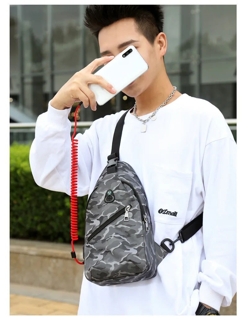 TD Fashionable Bags Sling Bags Crossbody Camouflage Earphone Hole Straps Anti-theft Single Shoulder Bag, As pictures or customized
TD Fashionable Bags Sling Bags Crossbody Camouflage Earphone Hole Straps Anti-theft Single Shoulder Bag, As pictures or customized