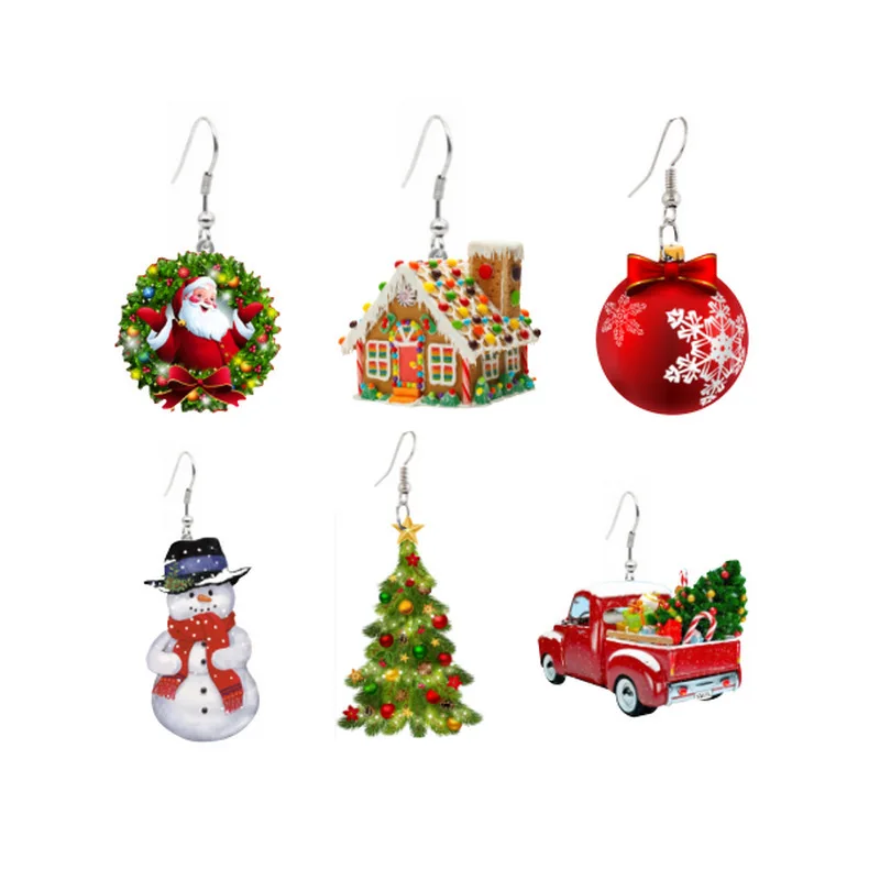 Acrylic Christmas Anime Colorful House Earrings Drop Dangle Jewelry For Girl Women Teen Kid Festival Party Gift Accessory
Acrylic Christmas Anime Colorful House Earrings Drop Dangle Jewelry For Girl Women Teen Kid Festival Party Gift Accessory