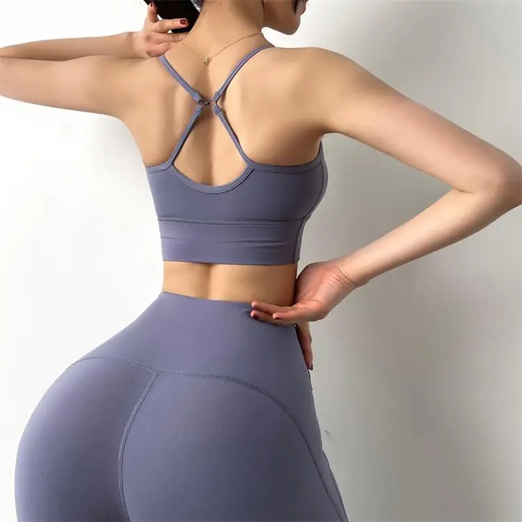 custom logo two piece set sports bra and leggings set gym tights jogging tights nude Workout jogger suit set for women, Picture color
custom logo two piece set sports bra and leggings set gym tights jogging tights nude Workout jogger suit set for women, Picture color