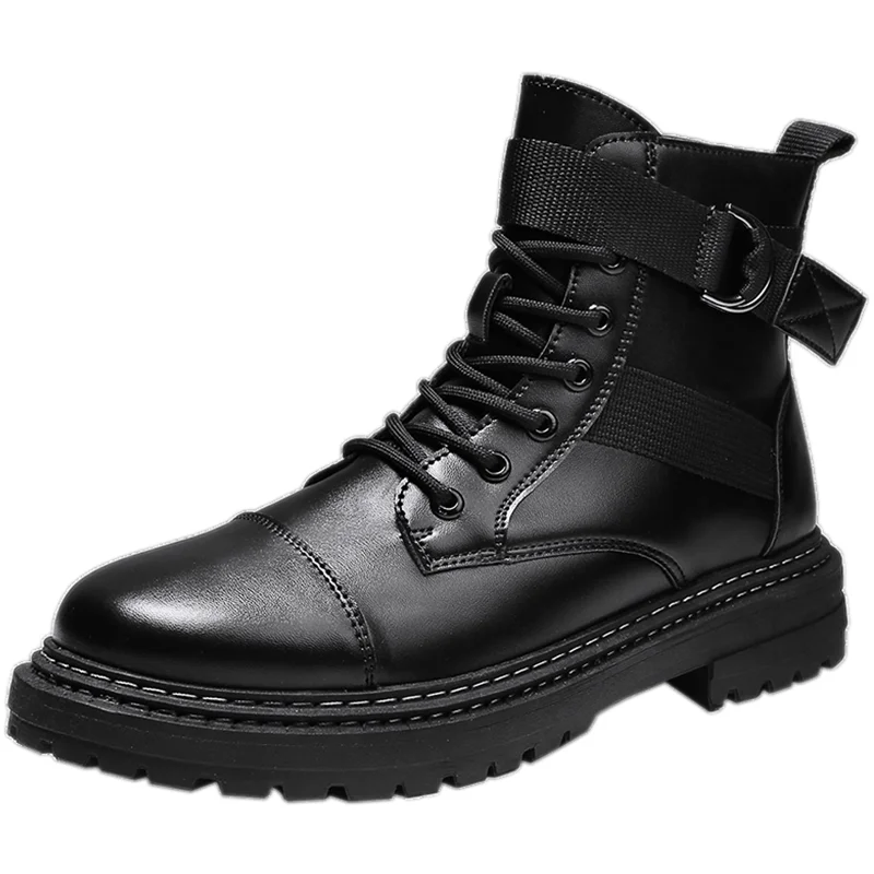 Dropshipping Custom Logo New Style Leather Boots Men's Casual Shoes Winter Round Toe Waterproof Outdoor Men Adult Footwear
Dropshipping Custom Logo New Style Leather Boots Men's Casual Shoes Winter Round Toe Waterproof Outdoor Men Adult Footwear