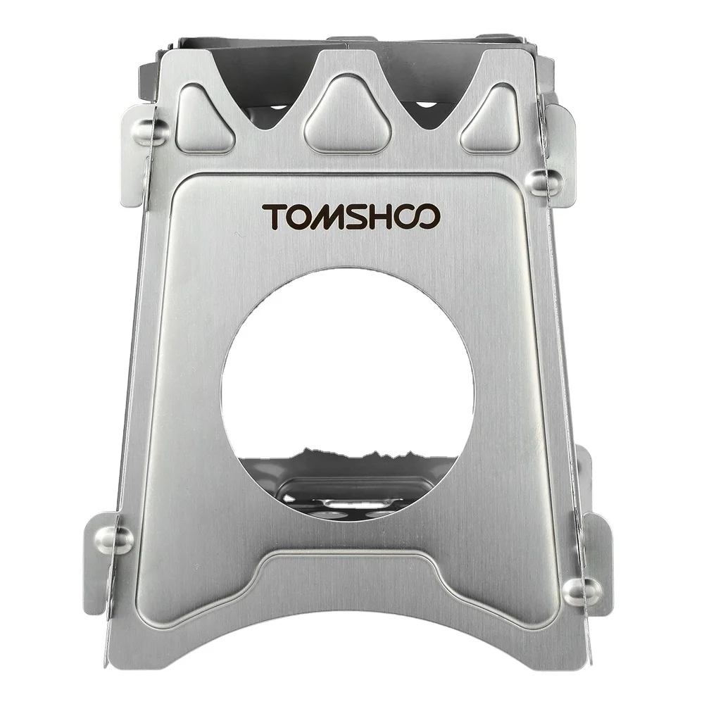 TOMSHOO Camping Wood Stove Titanium Folding Wood Stove Burning Backpacking Outdoor Survival Picnic Hunting Cooking Tools
TOMSHOO Camping Wood Stove Titanium Folding Wood Stove Burning Backpacking Outdoor Survival Picnic Hunting Cooking Tools