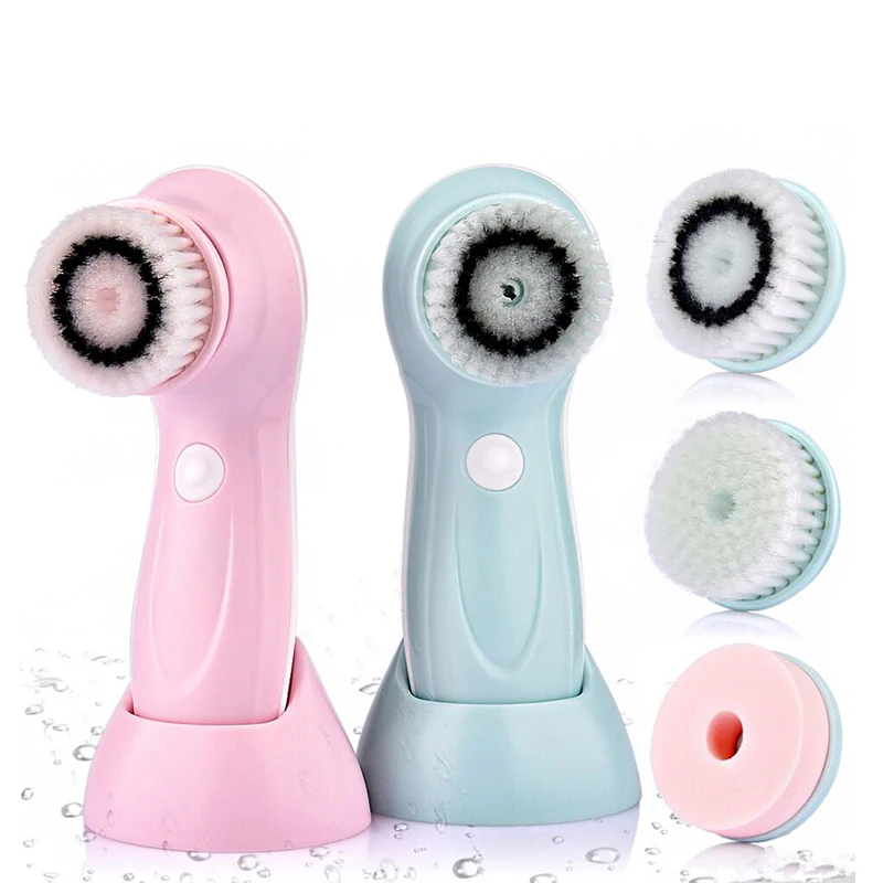Portable 3 in 1 Facial Cleansing Brush Face Cleaning Brush Waterproof Face Cleansing Brush
Portable 3 in 1 Facial Cleansing Brush Face Cleaning Brush Waterproof Face Cleansing Brush