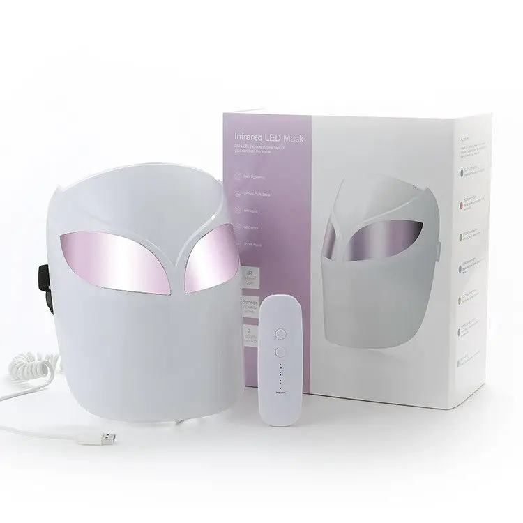 Hot Selling Led mask home Use Led Light Therapy Mask Skin Rejuvenation Whitening 7 Colors for Women, White
Hot Selling Led mask home Use Led Light Therapy Mask Skin Rejuvenation Whitening 7 Colors for Women, White