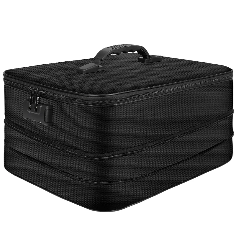 New type Silicone coated fabric fireproof and waterproof document storage bag, Balck,customized color
New type Silicone coated fabric fireproof and waterproof document storage bag, Balck,customized color