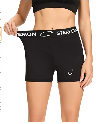 Starlemon Women's Compression Volleyball Shorts 3" Spandex Workout Pro Shorts for Women
Starlemon Women's Compression Volleyball Shorts 3" Spandex Workout Pro Shorts for Women