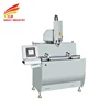 aluminum plastic door window frame fabrication making lock hole processing machine
