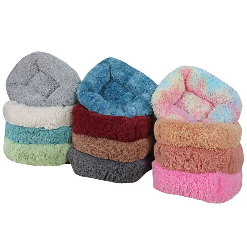Hot Sale Classical Simple Design Square Shape Warm Multi Different Colors Soft Calming Dog Pet Plush Bed, As pictures
Hot Sale Classical Simple Design Square Shape Warm Multi Different Colors Soft Calming Dog Pet Plush Bed, As pictures