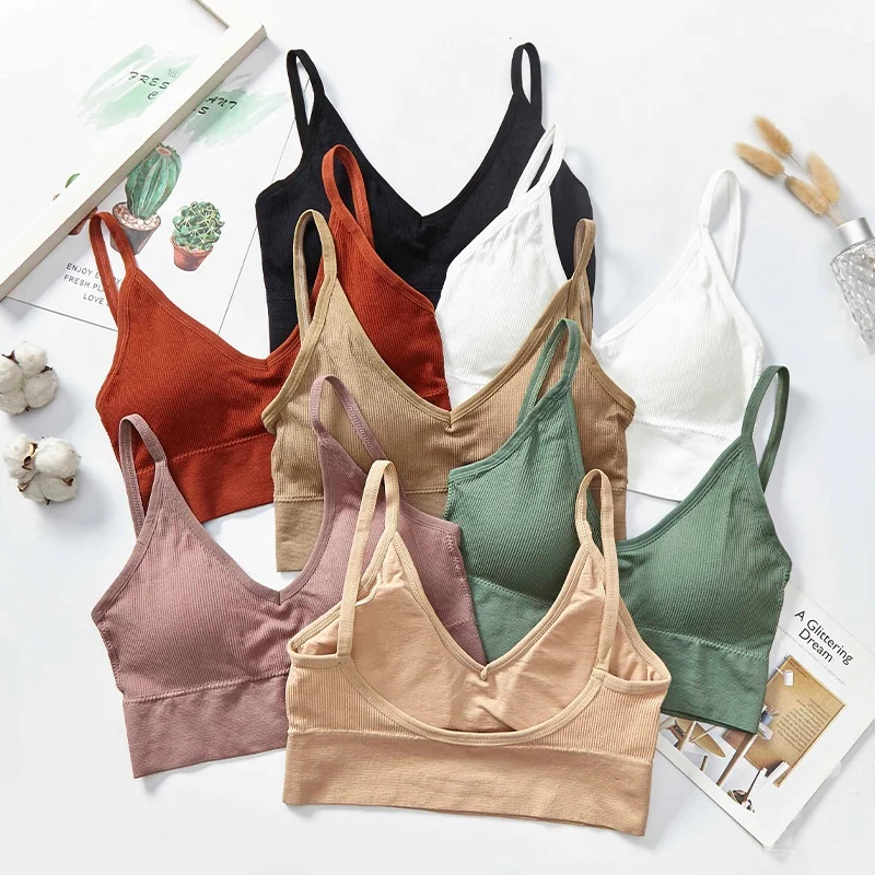 Ready Stock Womens Back U collar ribbed Fitness Wear Yoga Wear Girl Padded sports bra Wrap chest, 7 colors
Ready Stock Womens Back U collar ribbed Fitness Wear Yoga Wear Girl Padded sports bra Wrap chest, 7 colors