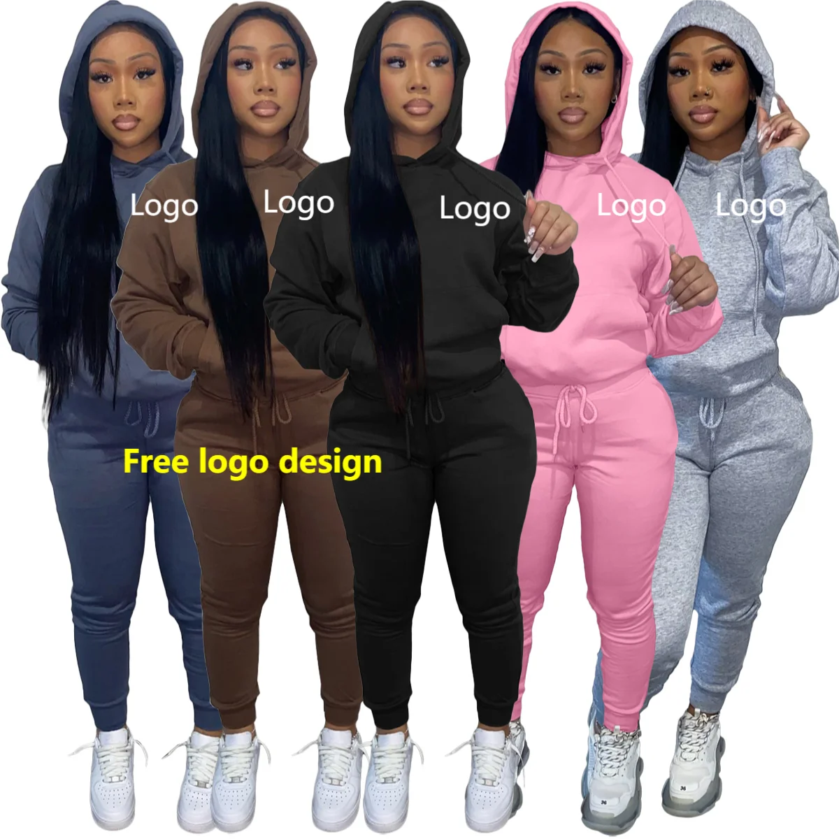 Best Selling Women leggings set clothing with drawstring sweater two piece hoodie and pants set, Picture color
Best Selling Women leggings set clothing with drawstring sweater two piece hoodie and pants set, Picture color