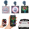 P4-32x32RGB Emoji Display Factory Phone Bluetooth APP DIY Drawing Emotion Suction Cup Suckers Window LED Screen Sign