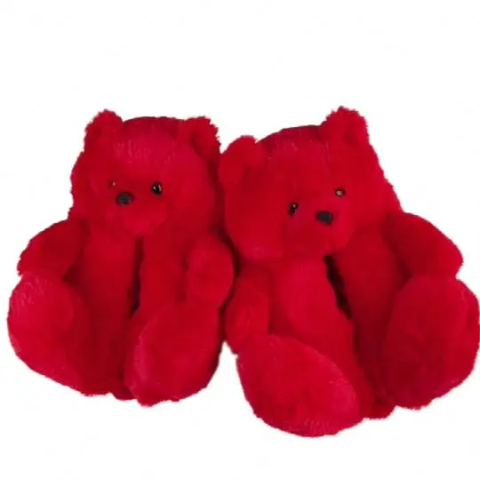 2021 Teddy Bear Slippers Women Chinese Slippers Slippers For Girls Popular Design, Black,blue,dark brown,light brown,pink,red,color 1,color2
2021 Teddy Bear Slippers Women Chinese Slippers Slippers For Girls Popular Design, Black,blue,dark brown,light brown,pink,red,color 1,color2