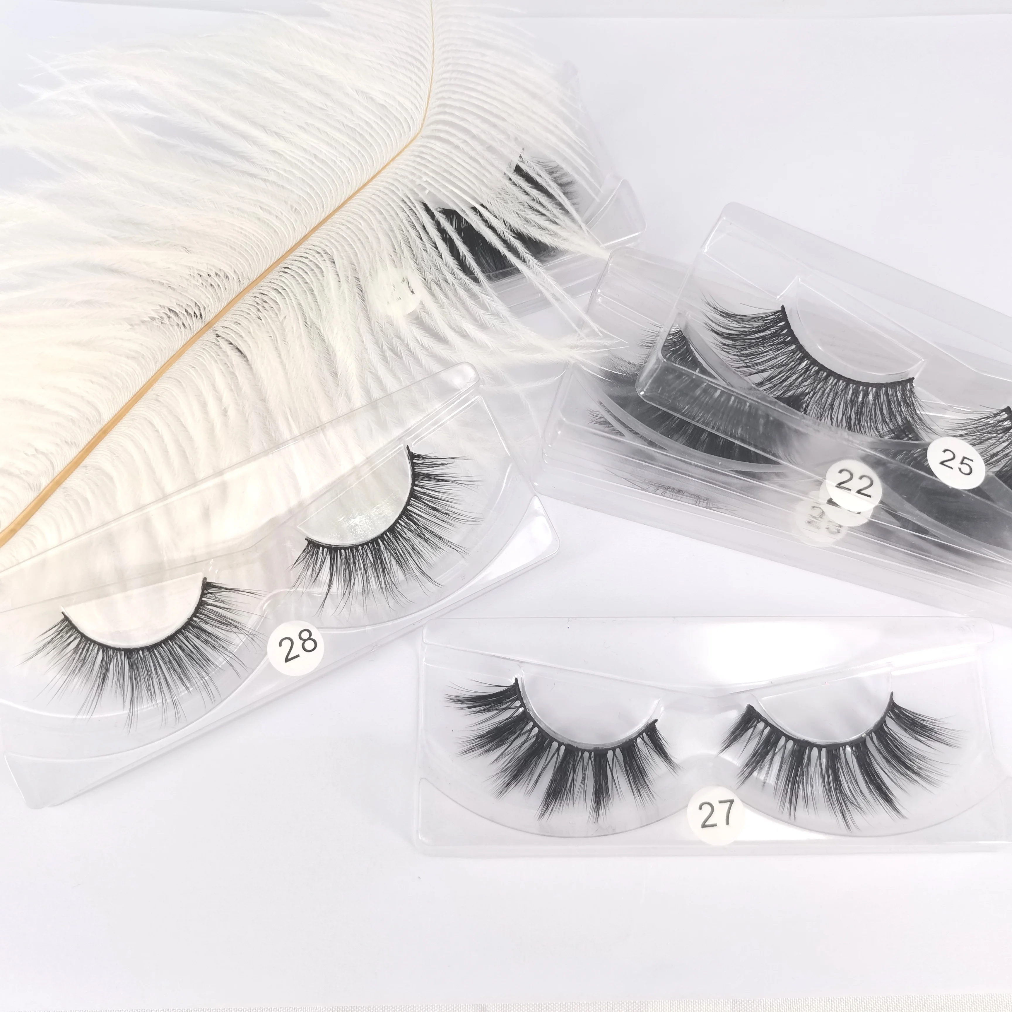 Hand Made 12-17mm Nature Long Vegan Faux Mink Eyelashes Luxury Natural Lashes Extrensions For Beginner, Natural black
Hand Made 12-17mm Nature Long Vegan Faux Mink Eyelashes Luxury Natural Lashes Extrensions For Beginner, Natural black