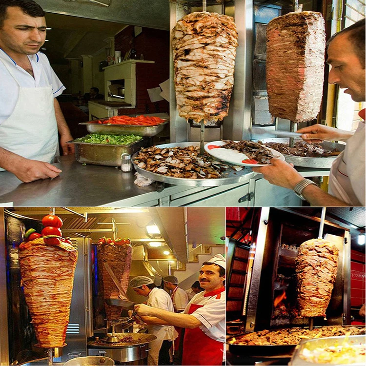 commercial use automatic shawarma machine/doner kebap machine