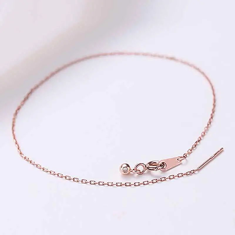 Ladies Wrist Simple Adjustable 14k Rose Gold Plated Minimalist Gold Color Stainless Steel Link Chain Bracelet for Women, Silver/gold/rose gold
Ladies Wrist Simple Adjustable 14k Rose Gold Plated Minimalist Gold Color Stainless Steel Link Chain Bracelet for Women, Silver/gold/rose gold