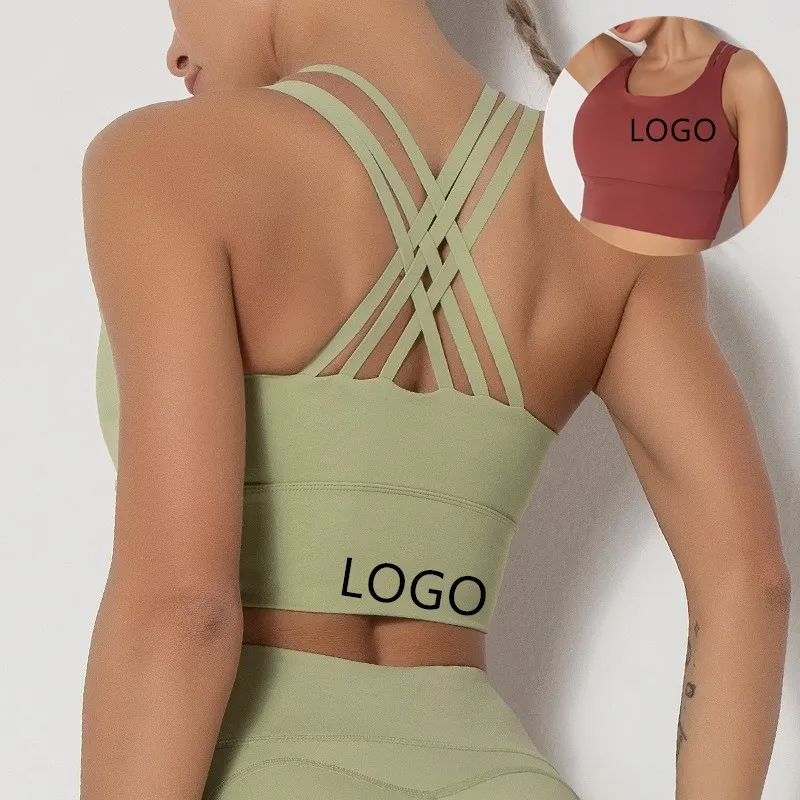 New Arrival sports bra With Cross back Custom processing womens sexy fitness yoga bra sport bra
New Arrival sports bra With Cross back Custom processing womens sexy fitness yoga bra sport bra