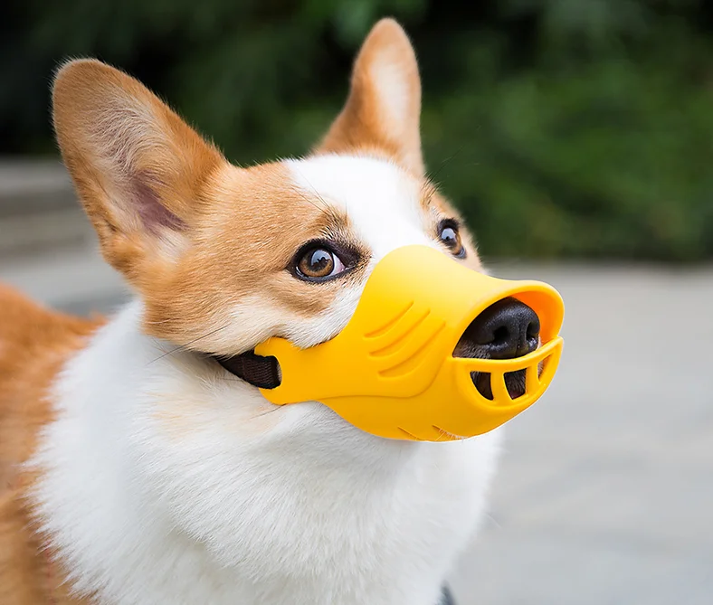 dog duck muzzle