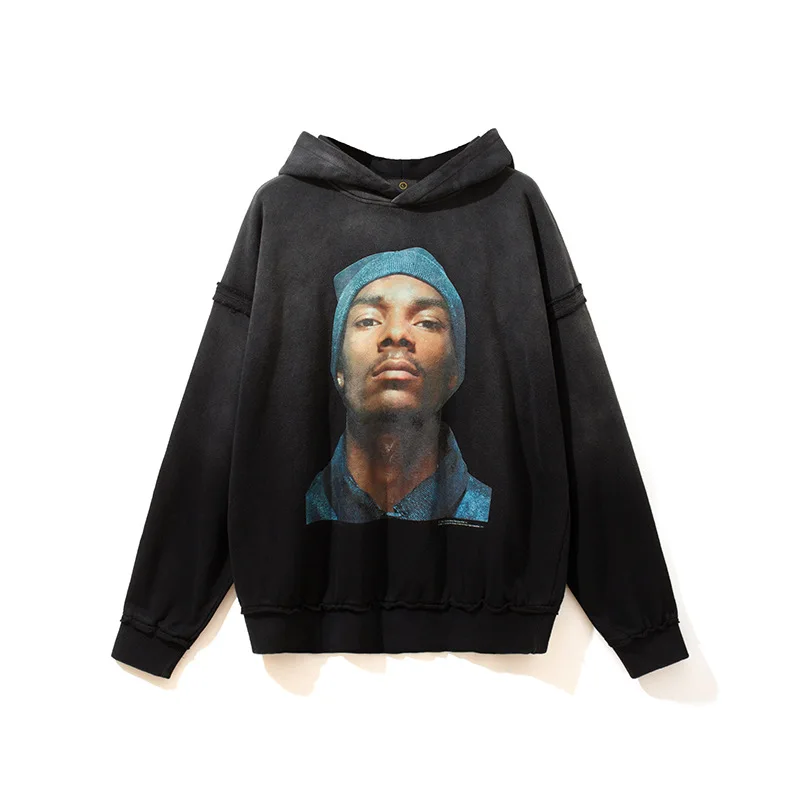 High Street Retro Washed Printed Sweatshirt Fall/Winter Old Jacket Rap High Street Trendy Hooded Sweater
High Street Retro Washed Printed Sweatshirt Fall/Winter Old Jacket Rap High Street Trendy Hooded Sweater