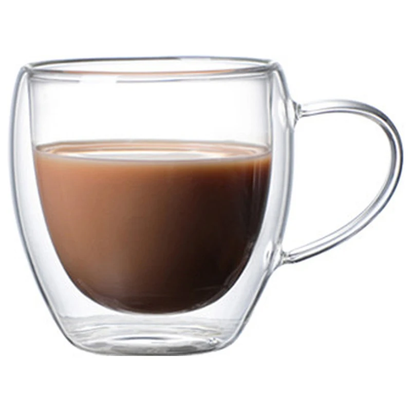 250ml/8.45oz Wholesale Insulation Double Wall Glass Mugs Borosilicate Manufacturer Glasses Coffee Cups, Clear
250ml/8.45oz Wholesale Insulation Double Wall Glass Mugs Borosilicate Manufacturer Glasses Coffee Cups, Clear