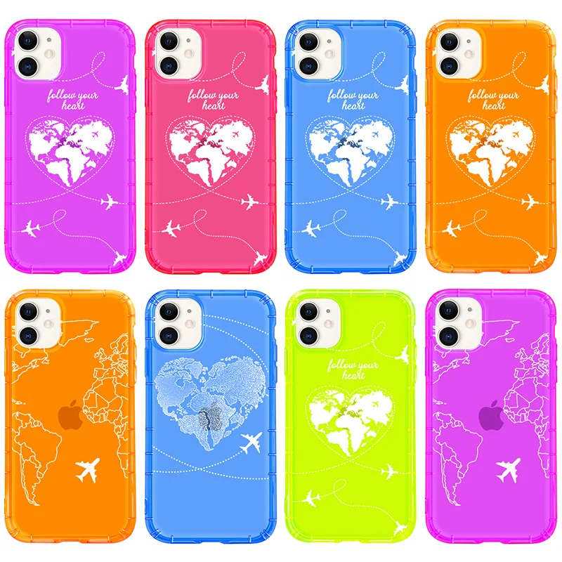 For iPhone11 Cross-border Love Airplane XS Fluorescent Green Pressure Drop Proof Transparency Mobile Phone Case Cover, Customised
For iPhone11 Cross-border Love Airplane XS Fluorescent Green Pressure Drop Proof Transparency Mobile Phone Case Cover, Customised
