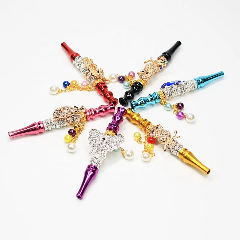 UKETA hot selling metal portable animal design fashion Hookah mouthpiece tips blunt holder, Customized
UKETA hot selling metal portable animal design fashion Hookah mouthpiece tips blunt holder, Customized