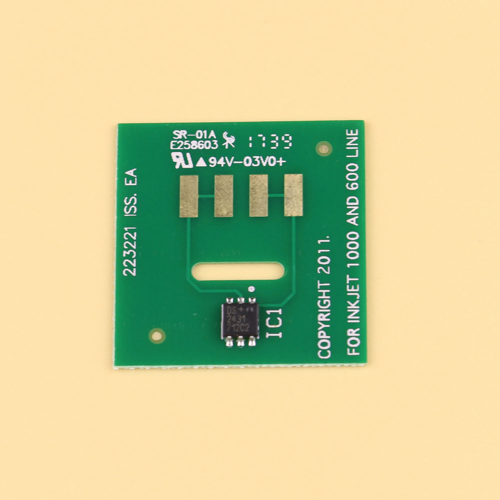 Free shipping compatible Videojet V705A-D smart chip for Videojet 1210 1220 1510 1520 1610 1620 1610DH 1710
Free shipping compatible Videojet V705A-D smart chip for Videojet 1210 1220 1510 1520 1610 1620 1610DH 1710