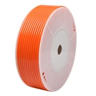 8mm orange automatic air system plastic polyurethane PU hose pipe tubing tube with fittings