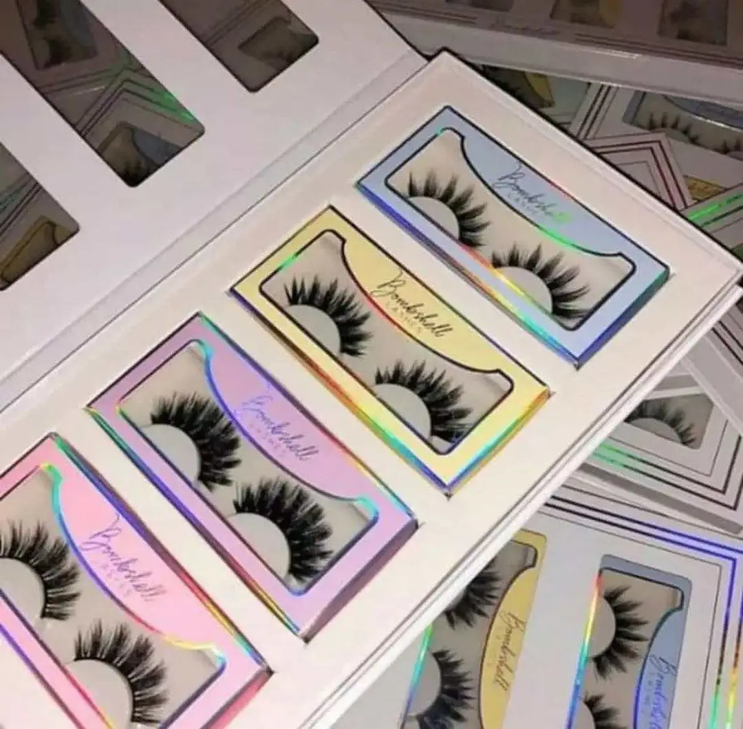 wholesale high quality natural siberian mink eyelashes private labels 3d mink 100% handmade lashes, Black
wholesale high quality natural siberian mink eyelashes private labels 3d mink 100% handmade lashes, Black
